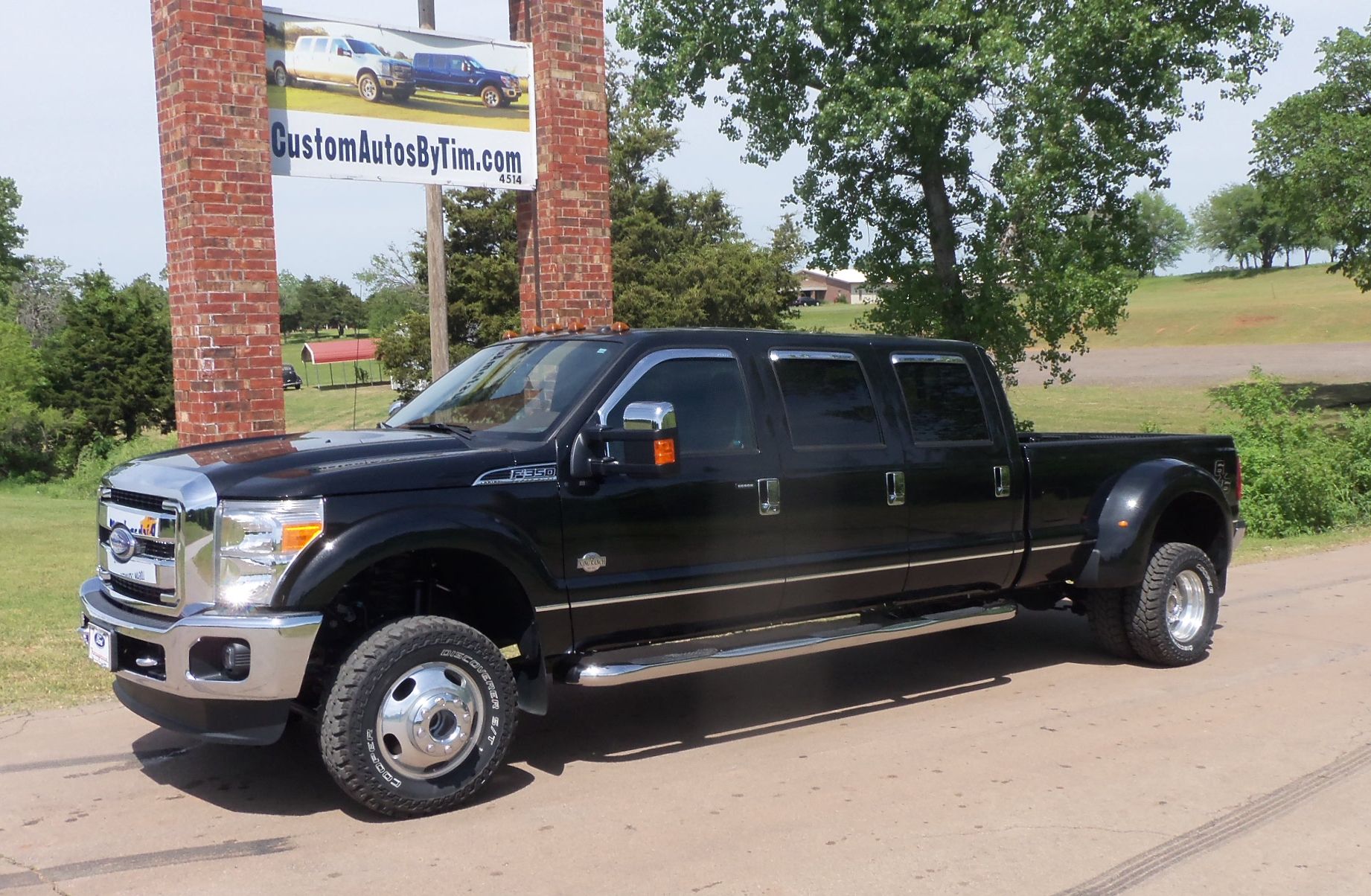 Custom six door ford trucks